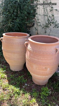 Urns of clay  Vintage & Antiques  Pottery  Vintage Terracotta Pots  It’s all Greek to us  Container Gardening  Antique De Provence  Decor to Adore  Olive Jars  The Biot Jar  An Ancient French traditio