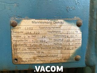Gantry Cranes 1991 μεταχειρισμένη γερανογέφυρα οριζόντιου δοκού 10tn-thumb-5