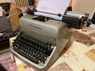 Λειτουργική γραφομηχανή Remington Rand SJ (1959 Αγγλια) & επίδειξη & δώρα