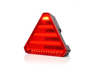 Σετ Τρίγωνα Πίσω Φανάρια LEDNEON 5 Λειτουργειών WAS 12V-24V