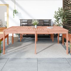 Τραπέζι κήπου 203,5x100x76 cm Douglas από μασίφ ξύλο 823988