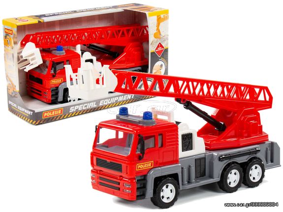 Fire Truck "Almaz" Extendable Ladder 70 cm Red 88956