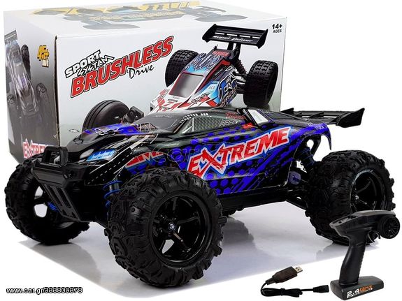 Remote Controlled Rally Car 1:18 Blue ENOZE 9302E Speed 45 km/h