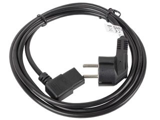 Lanberg CA-C13C-12CC-0018-BK power cable Black 2 m C13 coupler CEE7/7