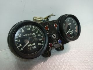 Yamaha RD 350 A όργανα- κοντέρ - στροφόμετρο - ενδείξεις -thumb-1