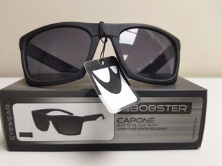 ΓΥΑΛΙΑ ΗΛΙΟΥ BOBSTER SUNGLASS CAPONE MATTE BLACK SMOKED LENS