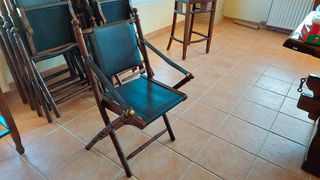 Καρέκλες τραπεζαρίας δερμάτινες αναδιπλούμενες Ιταλίας