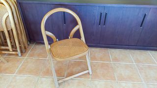 Ψάθινη αναδιπλούμενη καρέκλα Ιταλίας