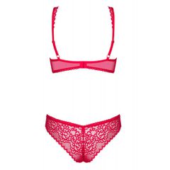 Obsessive Rougebelle Bra With Thong Red-thumb-2