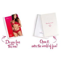Obsessive Rougebelle Bra With Thong Red-thumb-1