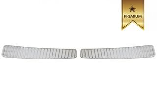 Mercedes GLK X204 (2014-2016) Rear Bumper Protector Sill Plate INNER Foot Plate Aluminum Cover