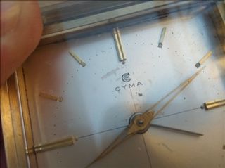 Cyma.Ξυπνητήρι 1950's. Ελβετικό-thumb-1