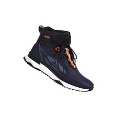 ΜΠΟΤΑΚΙΑ ACRUX DARK BLUE-GREY-ORANGE H-V | LS2