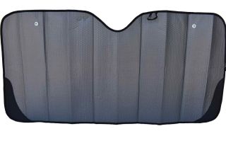 Ηλιοπρστασια εσωτερική KAVER CARBON SINGLE BUBBLE με δερματίνη 140X70CM BGKAVSB1