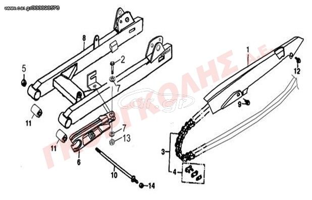 ΑΛΥΣΙΔΑ ΚΙΝΗΣΗΣ 420 (104T) VBC003-01300