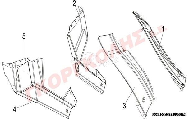 ΚΑΠΑΚΙ ΠΛΑΙΣΙΟΥ ΑΡΙΣΤΕΡΟ ΚΑΤΩ ΚΟΚΚΙΝΟ 8362G-RB6-000-RT