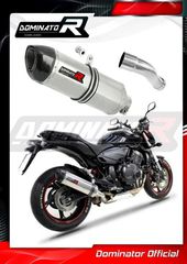 Dominator Εξάτμιση Τελικό HP1 S.Steel/Carbon End Honda CB 600 Hornet  2007 - 2013 Με Σιγαστήρα