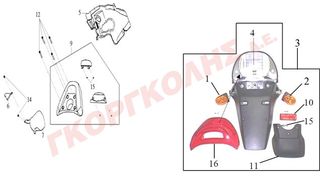 ΚΡΥΣΤΑΛΛΟ ΦΛΑΣ ΟΠΙΣΘΙΟ ΔΕΞΙΟ 33602-H3A-000