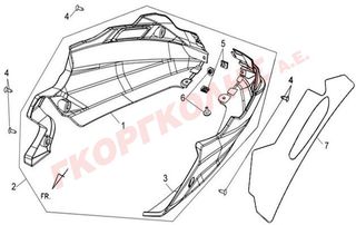ΚΑΡΙΝΑ ΔΕΞΙΑ WH-300P 64310-BAA-000-QU