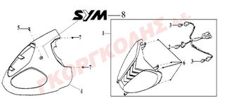 ΠΟΔΙΑ ΕΜΠΡΟΣΘΙΑ ΜΑΥΡΗ 64301-H3A-000-KV