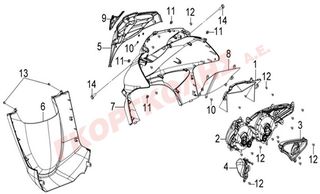 ΠΟΔΙΑ ΕΜΠΡΟΣΘΙΑ ΑΣΗΜΙ S-421S 64301-LVA-000-SO