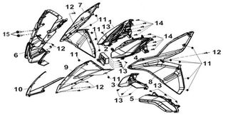 ΦΑΝΟΣ ΕΜΠΡΟΣΘΙΟΣ ΔΕΞΙΟΣ  ΠΛΗΡΗΣ 33100-D21-000