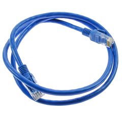 Καλώδιο Ethernet 1m CAT 5E Μπλε-thumb-2