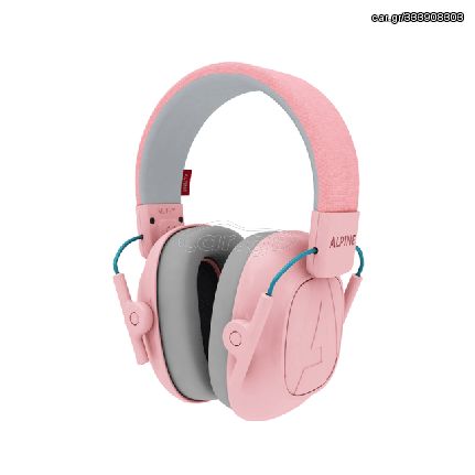 Alpine Muffy 2.0 Pink Ωτοασπίδες για παιδιά σε χρώμα Ροζ, με θήκη μεταφοράς