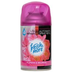 Fresh & More Ανταλλακτικό Συσκευής Ψεκασμού Plumeria & Wildrose 250ml