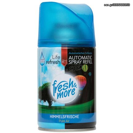 Fresh & More Ανταλλακτικό Συσκευής Ψεκασμού Pure Air 250ml