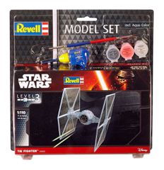 Star Wars Model Kit 1/110 Model Set TIE Fighter 9 cm-thumb-3