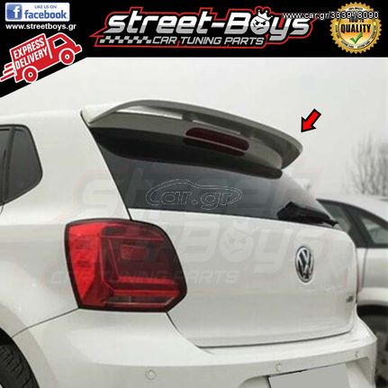 ΑΕΡΟΤΟΜΗ SPOILER VOLKSWAGEN POLO 6R MK5 | Street Boys - Car Tuning Shop |