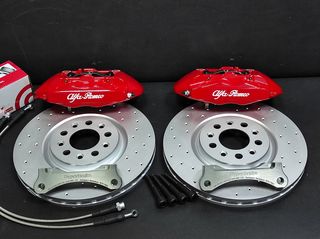 HyperBrake Brembo 4pot kit φρένων για Alfa Romeo 159 330x28mm 