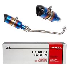 ΕΞΑΤΜΙΣΗ ΟΛΟΣΩΜΗ ΙΝΟΧ APIDO YAMAHA CRYPTON S 115-thumb-2
