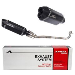 ΕΞΑΤΜΙΣΗ ΟΛΟΣΩΜΗ ΙΝΟΧ APIDO YAMAHA CRYPTON S 115-thumb-5