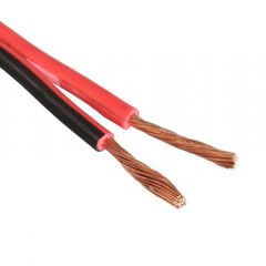 AC15 ΚΑΛΩΔΙΟ ΗΧΕΙΩΝ 2x1.5mm ΚΟΚΚΙΝΟ - ΜΑΥΡΟ 100-ΜΕΤΡΑ