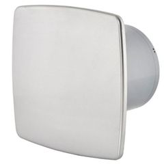Εξαεριστήρας MM-P 18W 230V 50Hz 169m³/h Φ100 επίτοιχης τοποθέτησης ασημί μεταλλικό 32dB
