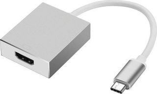 POWERTECH ΜΕΤΑΤΡΟΠΕΑΣ USB TYPE C 3.1V ΣΕ HDMI 19PIN, SILVER (CAB-UC006)