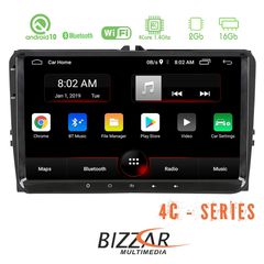 Bizzar VW Group 4core Android10 2+16GB Navigation Multimedia
