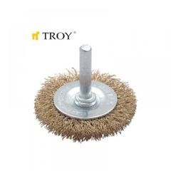 Troy συρματόβουρτσα στρογγυλή Διάμετρος: Ø50