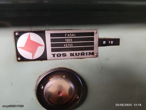 Φρέζα Τσεχίας TOS KURIM FA 5 AU