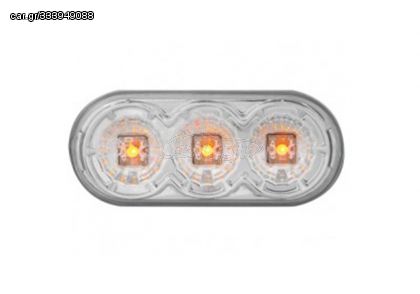 Led φλας φτερού για Vw / Ford / Seat - χρωμίου - σετ 2τμχ.