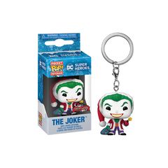 Funko Pocket Pop! DC Super Heroes: Holiday - Joker Vinyl Figure Keychain