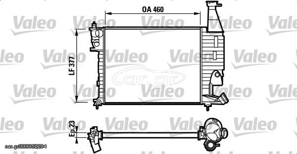 ΨΥΓ.1,1cc +/- A/C(46x37,8x23) για CITROEN BERLINGO 96-02