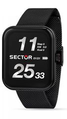 Sector S-03 Pro Light smartwatch με μαύρο μπρασελέ R3251171002