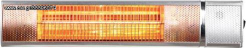Θερμάστρα υπέρυθρης ακτινοβολίας 2000W EUROLAMP 147-29565 με τηλεχειριστήριο & 3 επιλογές λειτουργίας για χώρους έως 15τμ ( 147-29565 )
