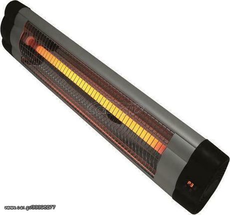 Θερμάστρα υπέρυθρης ακτινοβολίας 2000W EUROLAMP 300-42010 με θερμοστάτη χρονοδιακόπτη  & 3 επιλογές λειτουργίας για χώρους έως 20τμ ( 300-42010 )