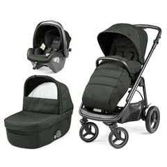 Πολυκαρότσι Peg Perego Veloce SL Modular 3 in 1 Green