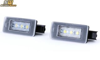 Φώτα Πινακίδας LED Πίσω Peugeot 207, CC, 208, 2008, 308, 3008 / Citroen C3, C4, C5  - 2Τμχ.- (39517)