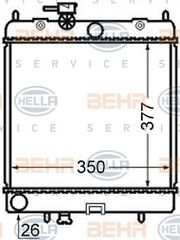 ΨΥΓ1.0-1.3-1.4CC 16V +/- A/C(38x36.8) (KOYO) για NISSAN MICRA (K11) 92-98